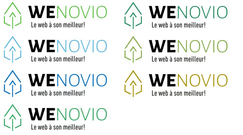 processus de création d'un logo