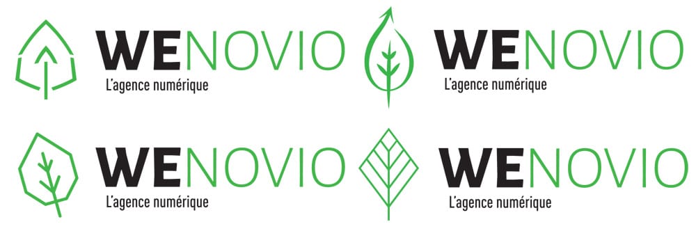 processus de création d'un logo