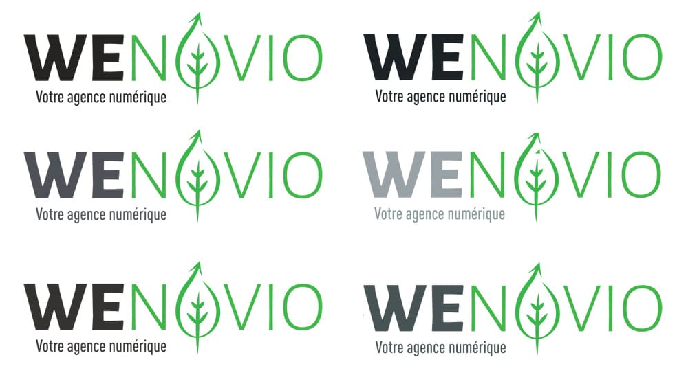 processus de création d'un logo