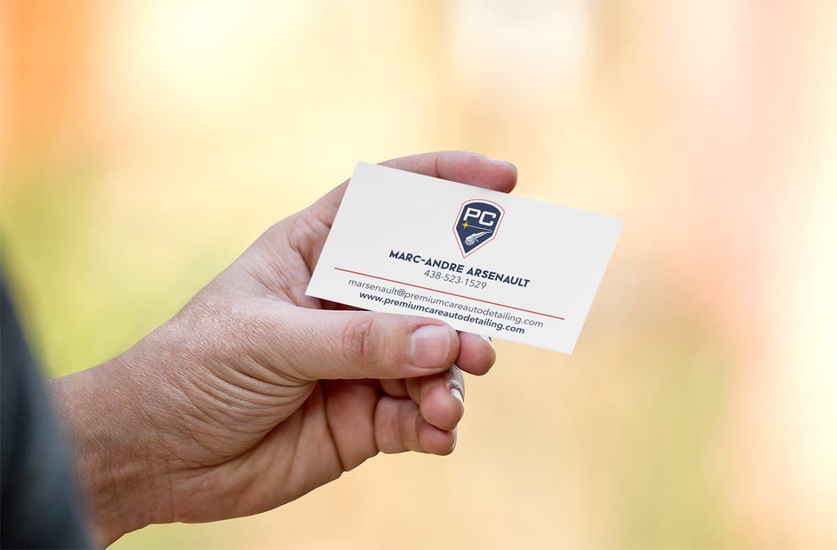Carte de visite personnalisée