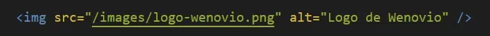 Un exemple de balise d'ouverture et de fermeture en HTML