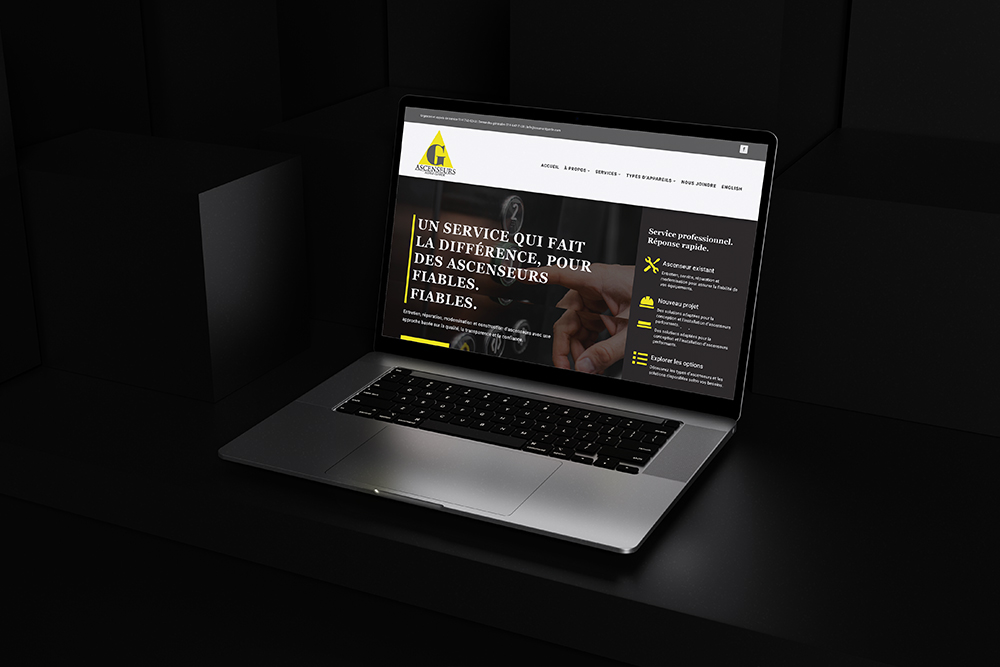 Site Web Ascenseurs Avant-Garde